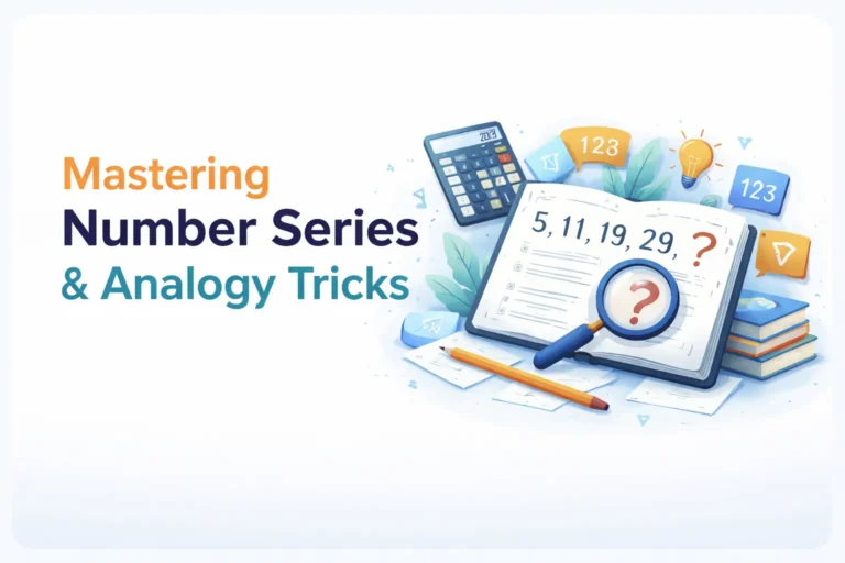 Number Series and Analogy Tricks